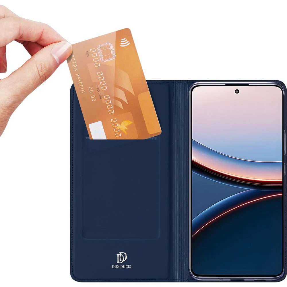 Handyhülle für Xiaomi POCO F7 Ultra, Dux Ducis Skin Pro, Dunkelblau