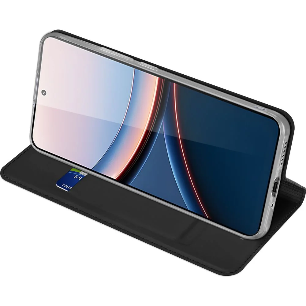 Handyhülle mit Klappe für Xiaomi POCO F7 Ultra, Dux Ducis Skin Pro, Schwarz - Image 5