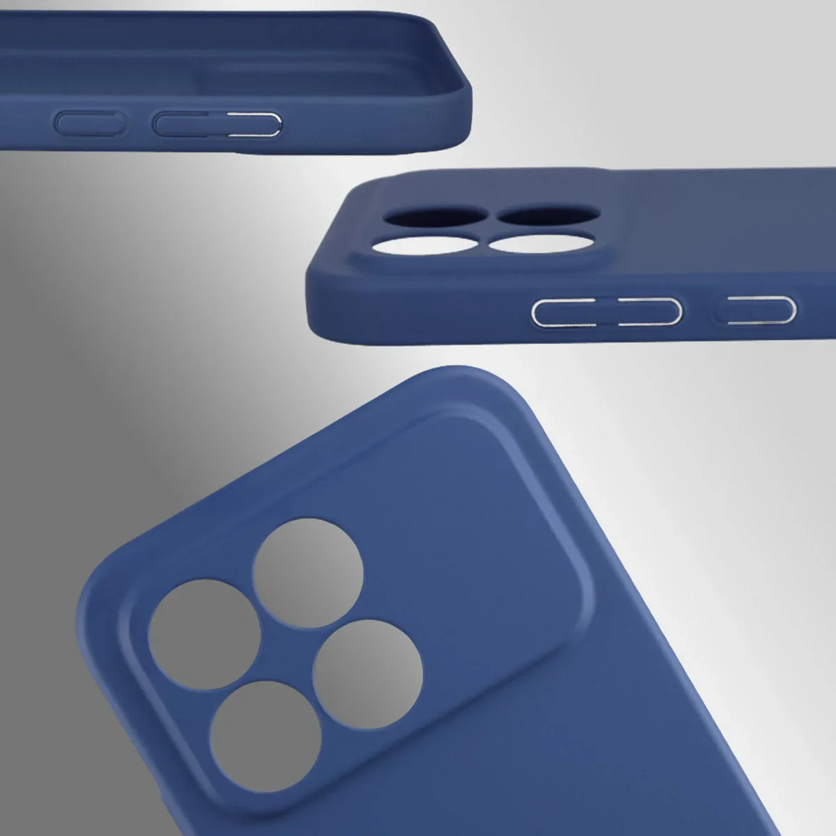Handyhülle für Xiaomi POCO F8 Pro, Bizon Case Lupka, Blau - Image 4