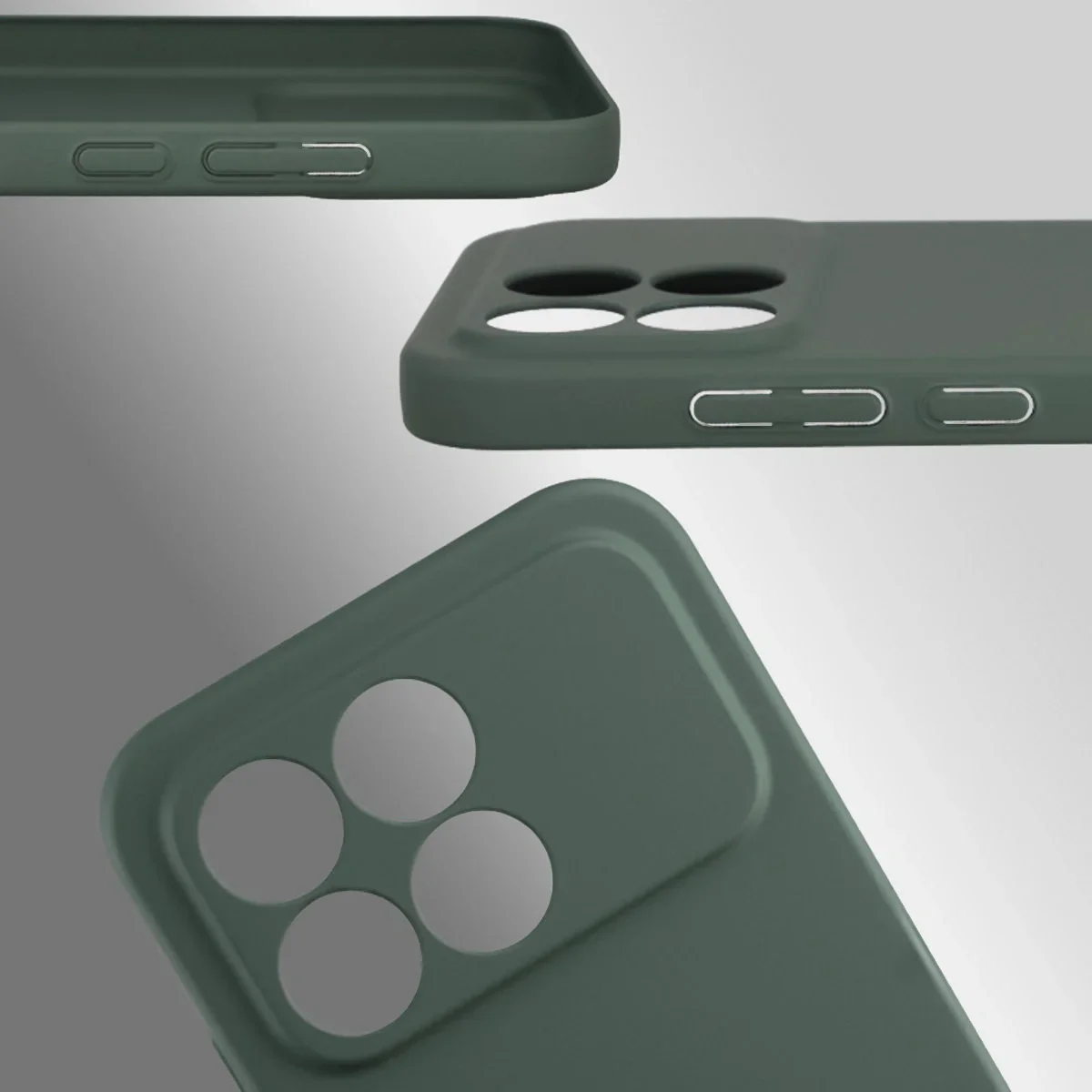 Handyhülle für Xiaomi POCO F8 Pro, Bizon Case Lupka, Grün - Image 4