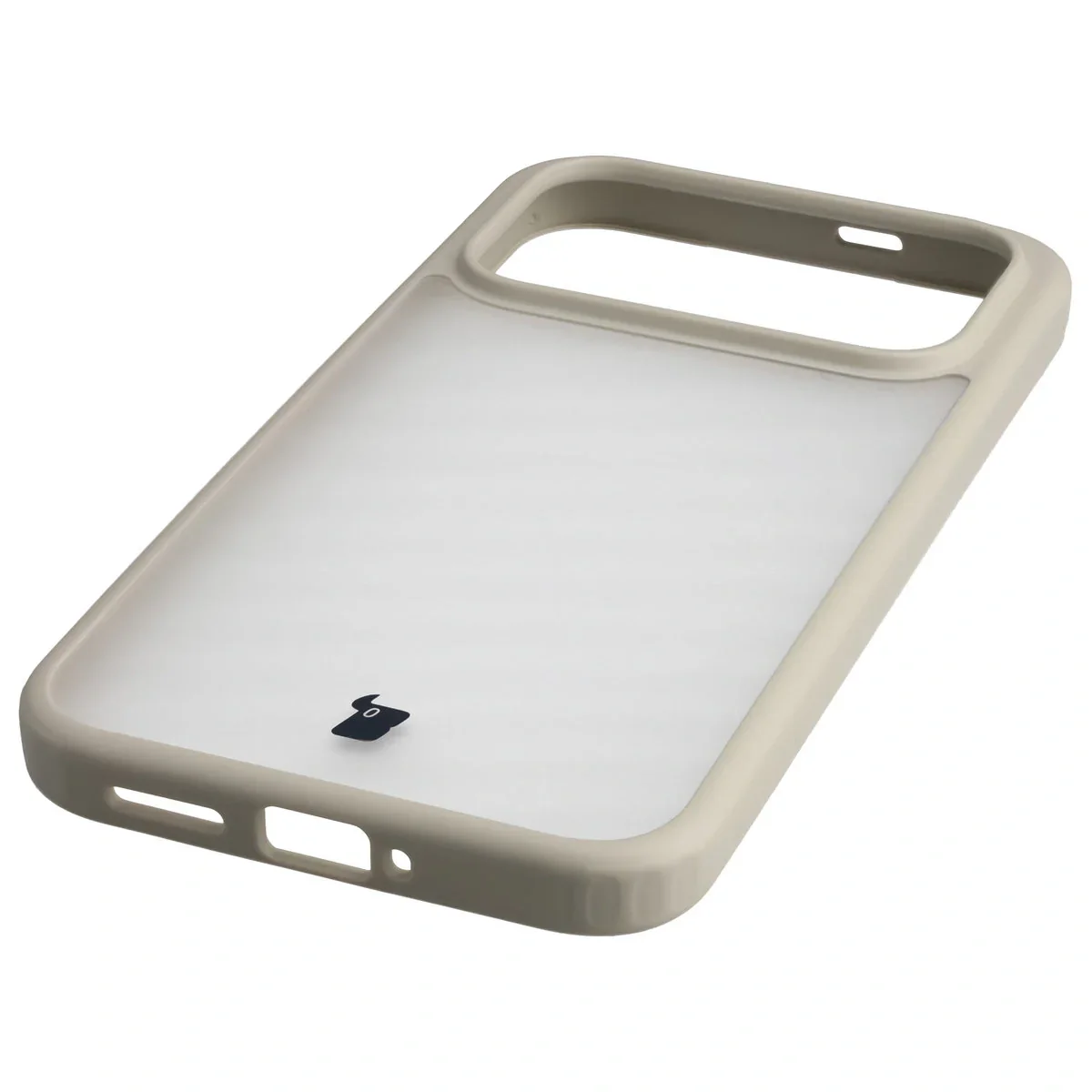 Handyhülle für Xiaomi POCO F8 Ultra, Bizon Case Angelo, Semitransparent mit beigem Rahmen - Image 5