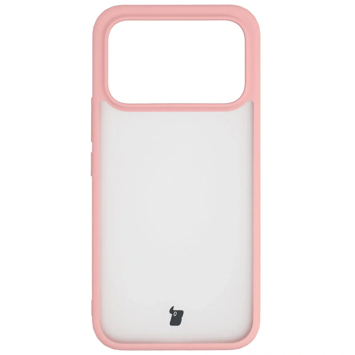 Handyhülle für Xiaomi POCO F8 Ultra, Bizon Case Angelo, Semitransparent mit hellrosa Rahmen - Image 2