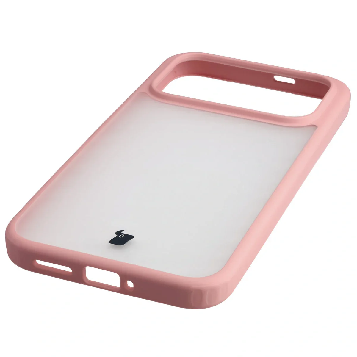 Handyhülle für Xiaomi POCO F8 Ultra, Bizon Case Angelo, Semitransparent mit hellrosa Rahmen - Image 5