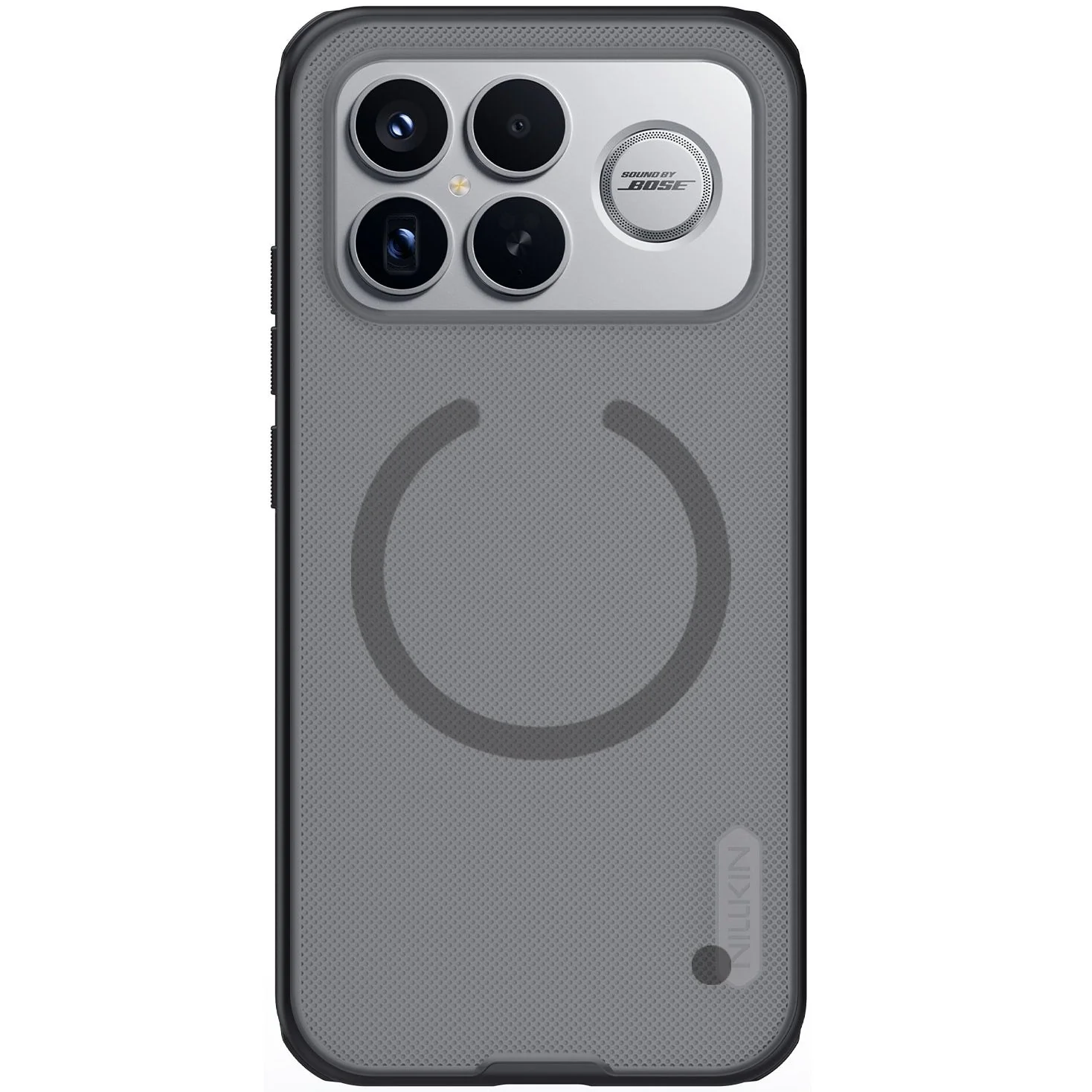 Handyhülle für Xiaomi POCO F8 Ultra, Nillkin Super Frosted Shield Pro Magnetic mit MagSafe, Rauchfarben