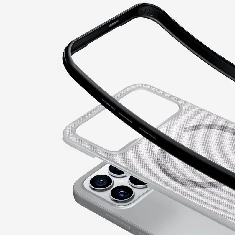 Handyhülle für Xiaomi POCO F8 Ultra, Nillkin Super Frosted Shield Pro Magnetic mit MagSafe, Rauchfarben - Image 5