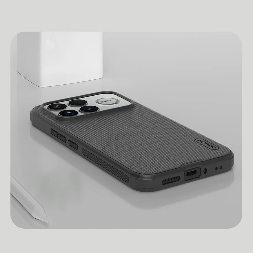 Handyhülle für Xiaomi POCO F8 Ultra, Nillkin Super Frosted Shield Pro Magnetic mit MagSafe, Schwarz - Image 7