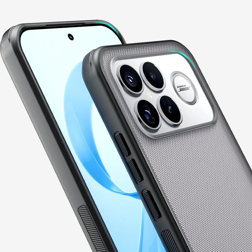 Handyhülle für Xiaomi POCO F8 Ultra, Nillkin Super Frosted Shield Pro, Rauchfarben - Image 5