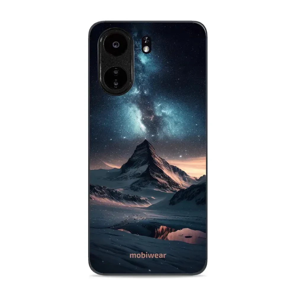 Handyhülle für Xiaomi Redmi 13C 4G, Mobiwear Glossy Case, Nachtberg
