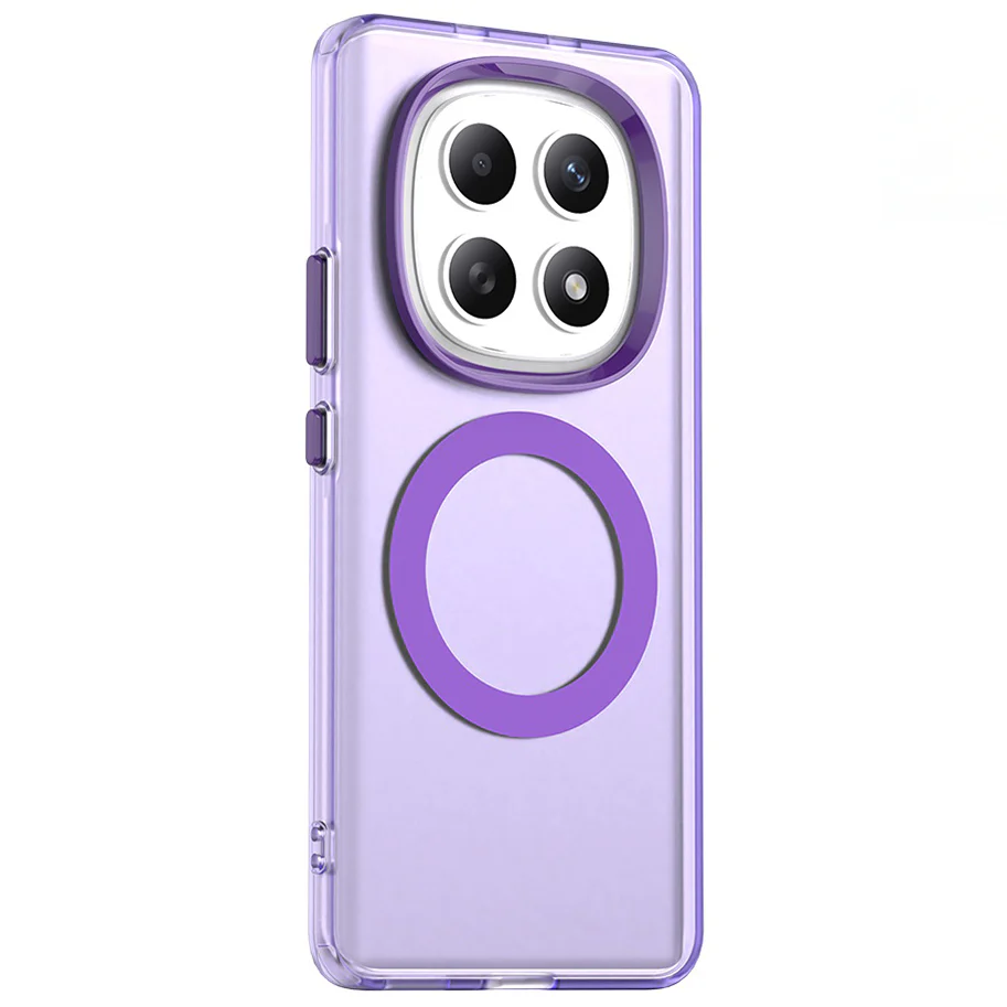 Handyhülle für Xiaomi Redmi Note 15 4G / Redmi Note 15 5G / POCO M8 5G, Techsuit CandyCase MagSafe, Violett - Image 3