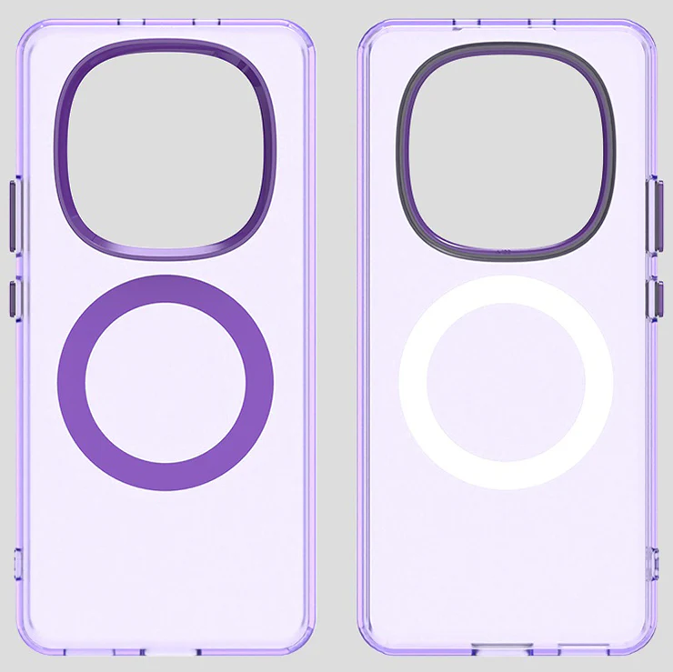 Handyhülle für Xiaomi Redmi Note 15 4G / Redmi Note 15 5G / POCO M8 5G, Techsuit CandyCase MagSafe, Violett - Image 4