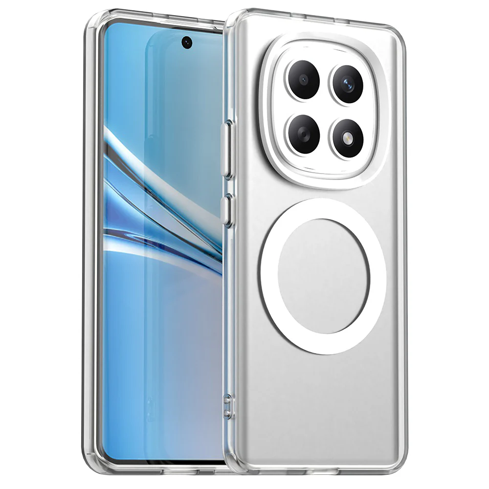 Handyhülle für Xiaomi Redmi Note 15 4G / Redmi Note 15 5G / POCO M8 5G, Techsuit CandyCase MagSafe, Weiß