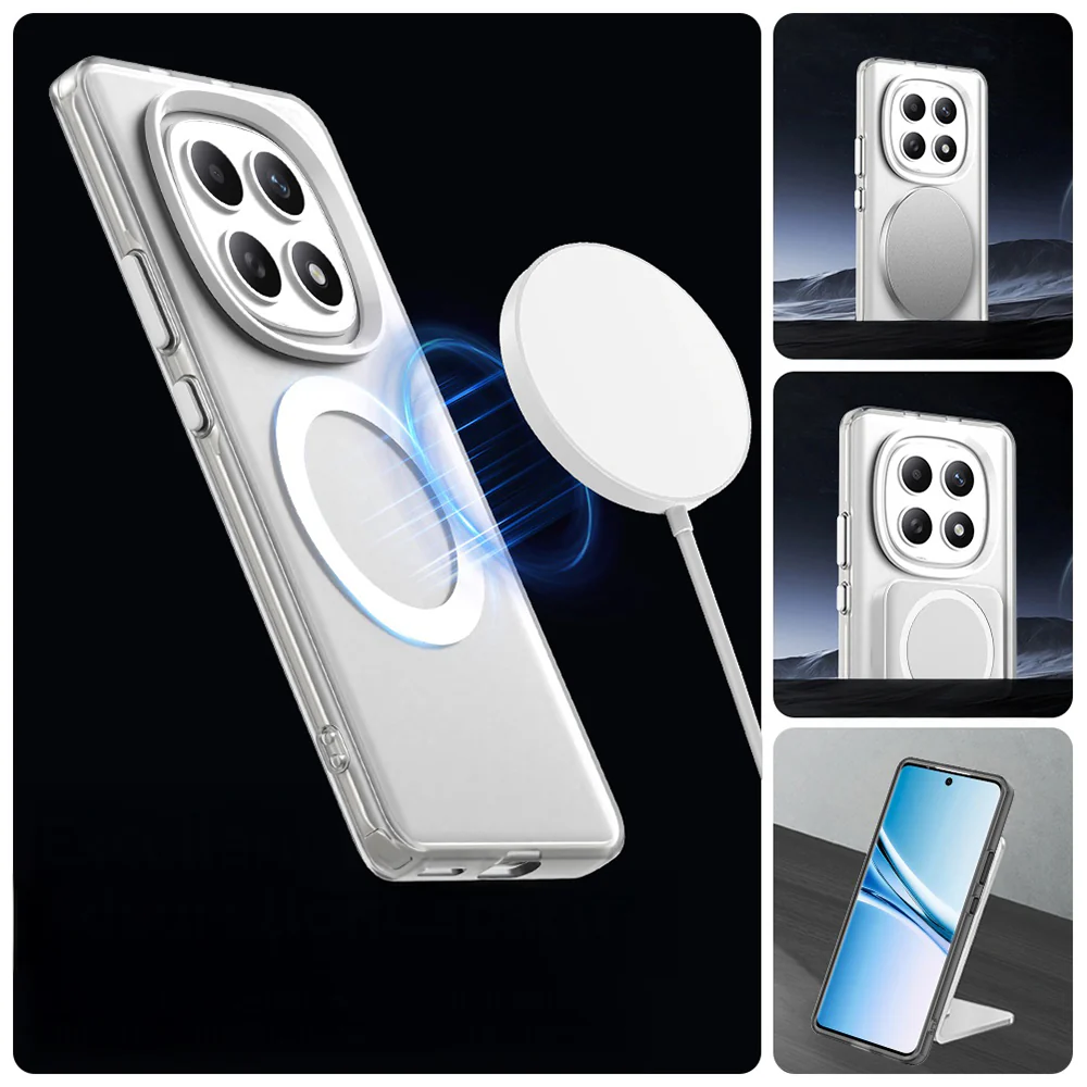 Handyhülle für Xiaomi Redmi Note 15 4G / Redmi Note 15 5G / POCO M8 5G, Techsuit CandyCase MagSafe, Weiß - Image 2