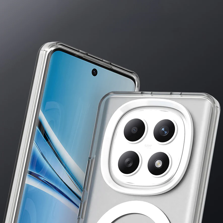 Handyhülle für Xiaomi Redmi Note 15 4G / Redmi Note 15 5G / POCO M8 5G, Techsuit CandyCase MagSafe, Weiß - Image 3