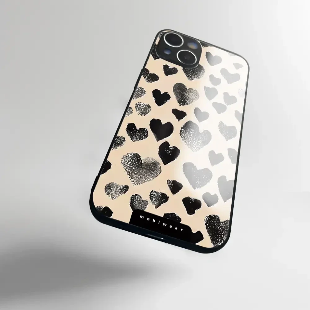 Handyhülle für Xiaomi Redmi Note 12 Pro 5G, Mobiwear Glossy Case, Beige Liebe - Image 3