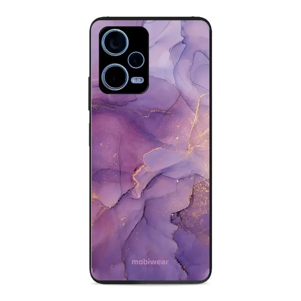 Handyhülle für Xiaomi Redmi Note 12 Pro+ 5G, Mobiwear Glossy Case, Violett