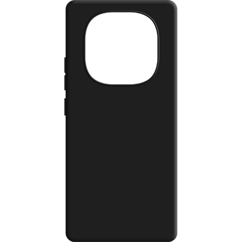 Handyhülle für Xiaomi Redmi Note 14 Pro 5G, 3mk Silicone Case, Schwarz - Image 4
