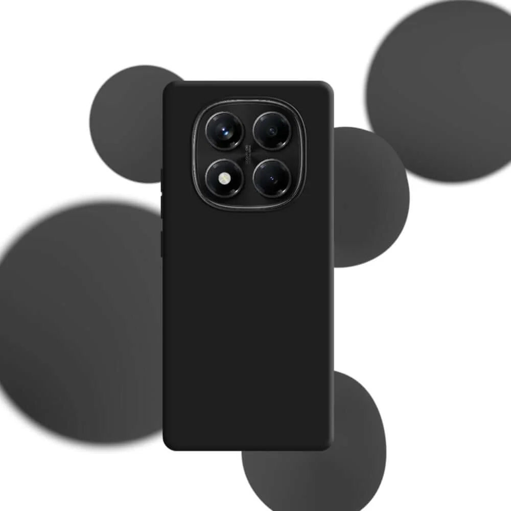 Handyhülle für Xiaomi Redmi Note 14 Pro 5G, 3mk Silicone Case, Schwarz - Image 5