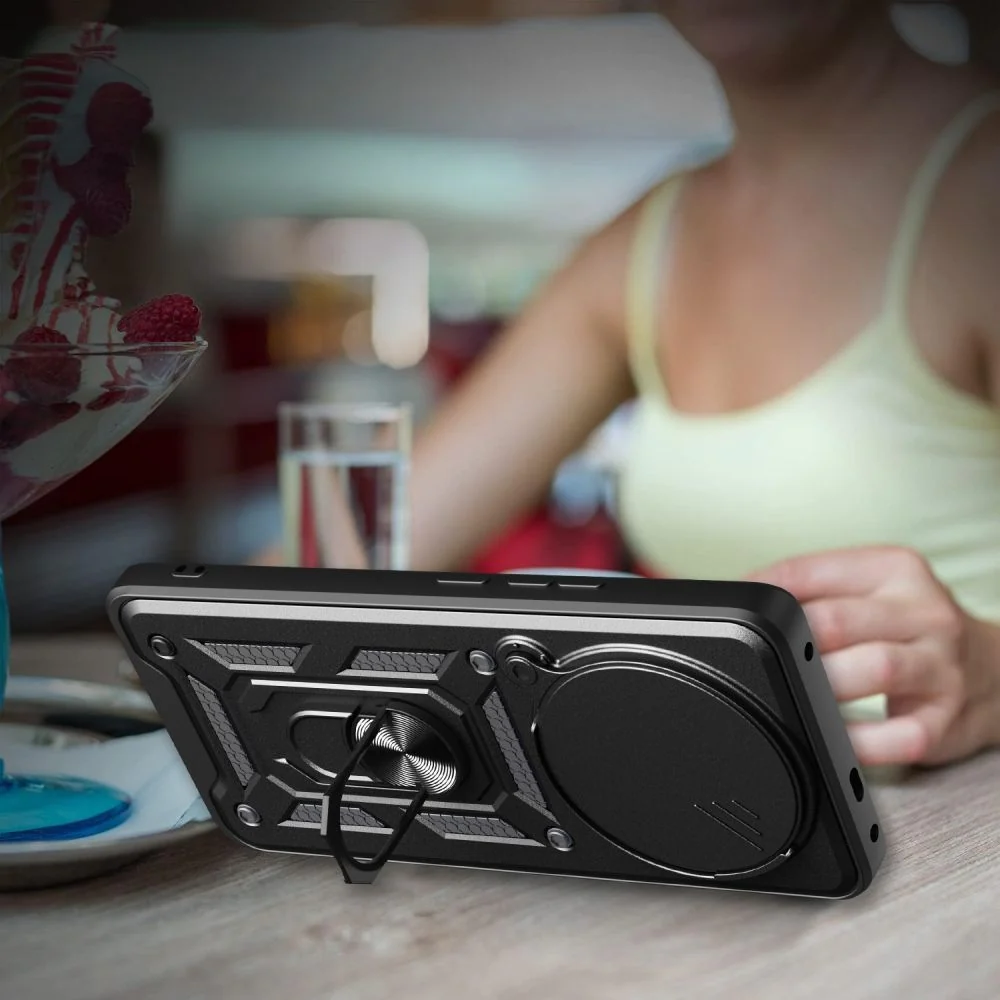 Handyhülle für Xiaomi Redmi Note 14 Pro+ 5G Tech-Protect Camshield Pro, Schwarz - Image 8