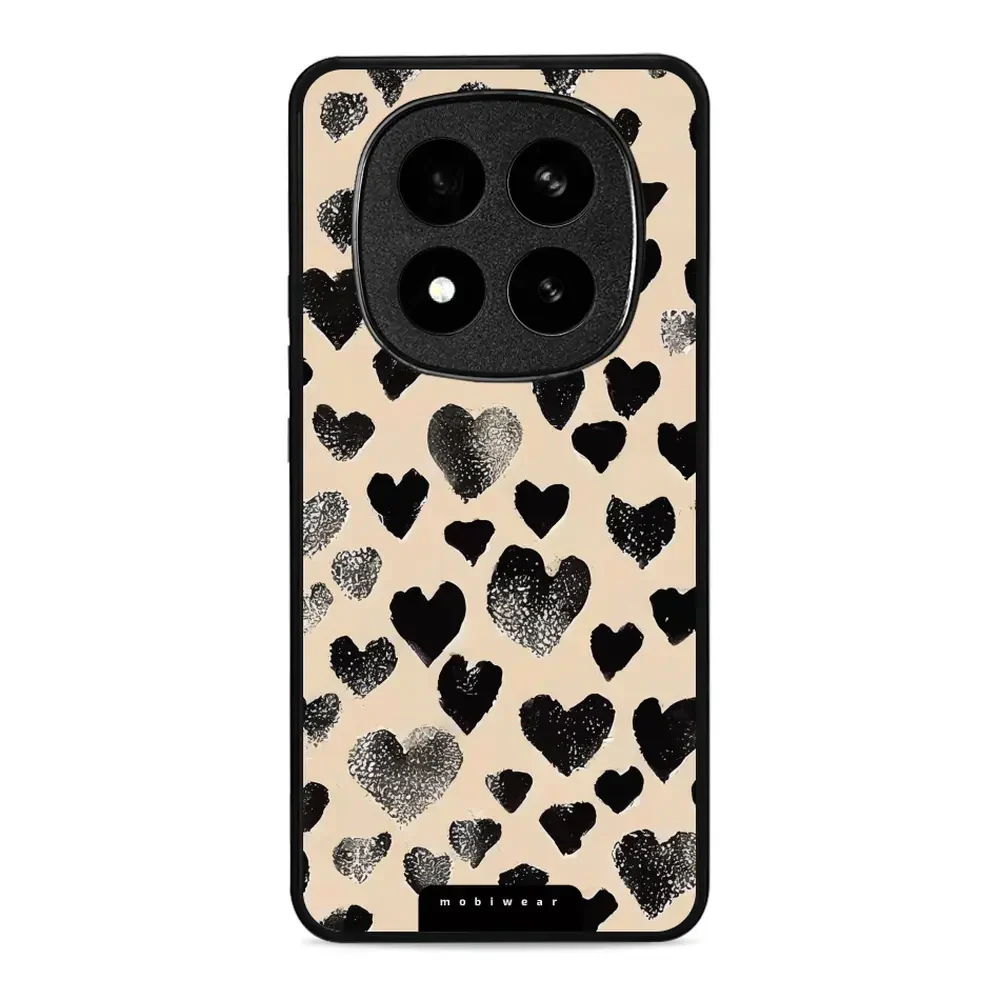 Handyhülle für Xiaomi Redmi Note 14 Pro Plus 5G, Mobiwear Glossy Case, Beige Liebe