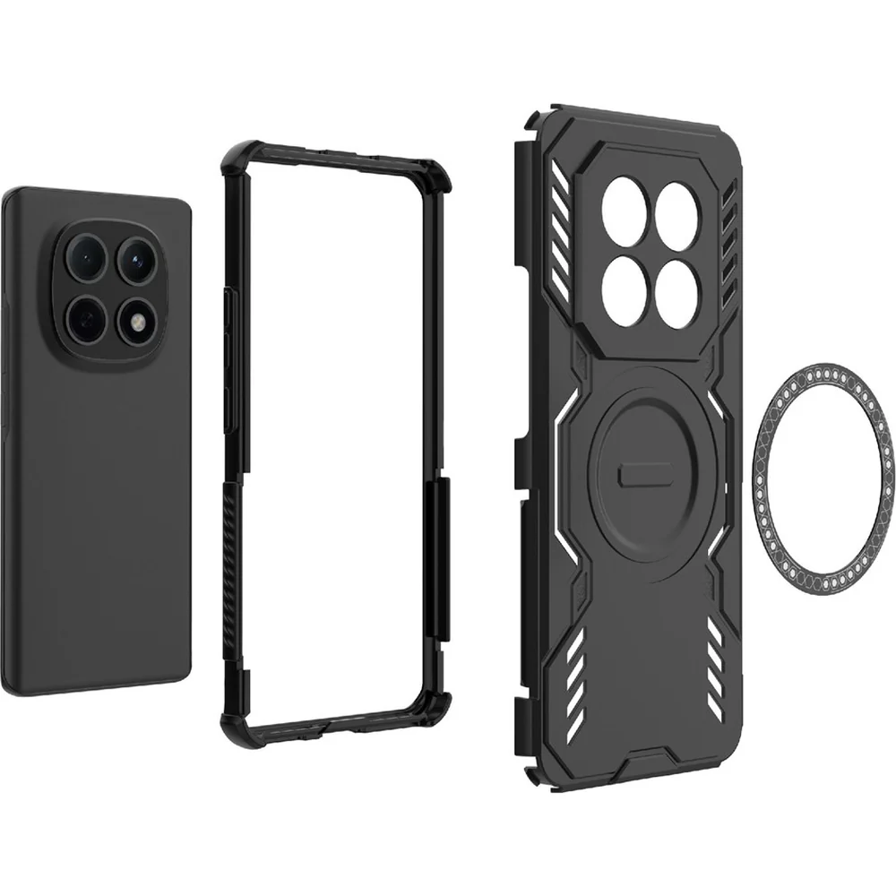 Handyhülle für Xiaomi Redmi Note 15 4G, Techsuit ArmorMag Case, Blau-Schwarz - Image 5