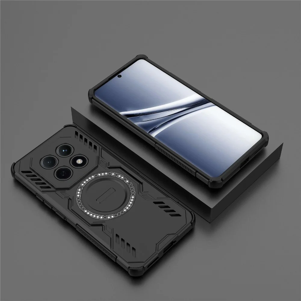 Handyhülle für Xiaomi Redmi Note 15 4G, Techsuit ArmorMag Case, Schwarz - Image 4