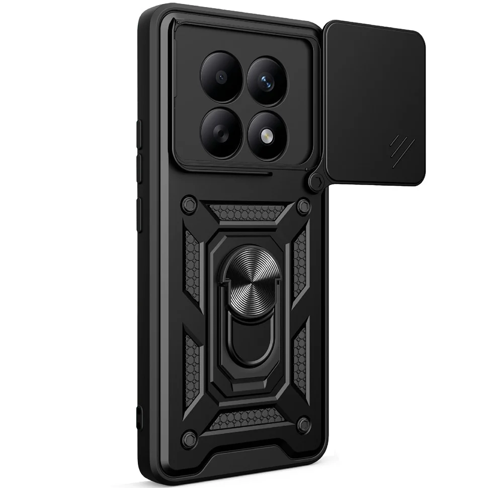 Handyhülle für Xiaomi Redmi Note 15 5G / Redmi Note 15 4G / POCO M8 5G, Techsuit CamShield Series, Schwarz - Image 2