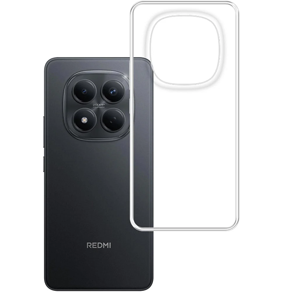 Handyhülle für Xiaomi Redmi Note 15 Pro 5G, 3mk Clear Case, Transparent