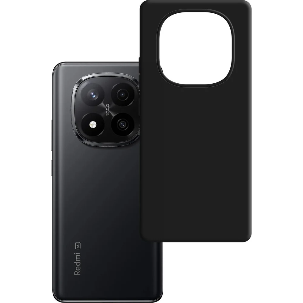 Handyhülle für Xiaomi Redmi Note 15 Pro 5G, 3mk Matt Case, mattes Schwarz - Image 2