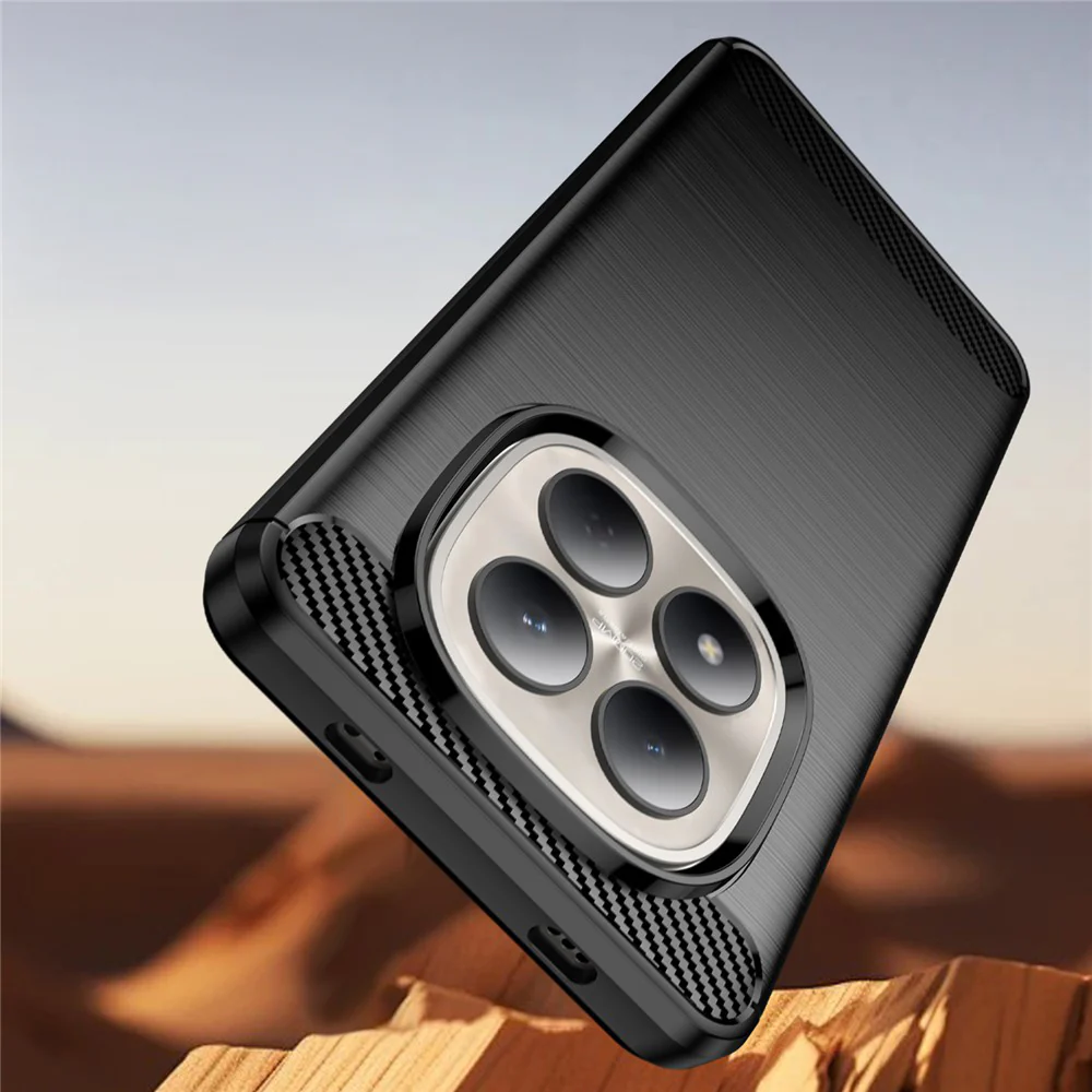 Handyhülle für Xiaomi Redmi Note 15 Pro 4G, Techsuit Carbon Silicone, Schwarz - Image 7