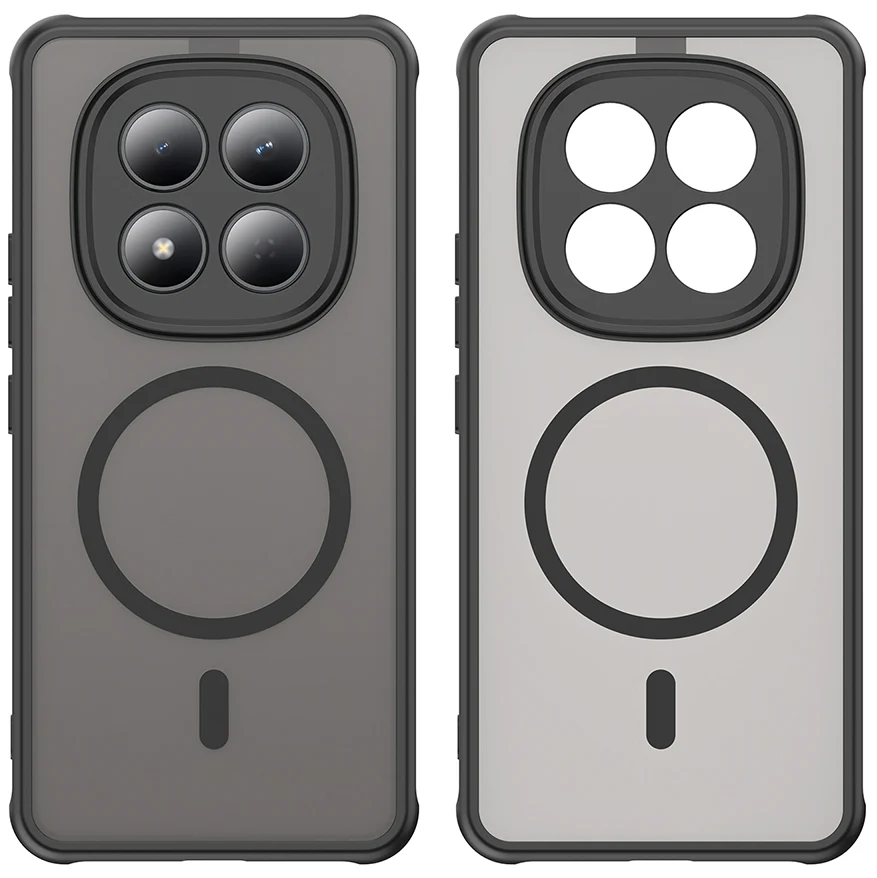 Handyhülle für Xiaomi Redmi Note 15 Pro 4G, Techsuit HaloFrost II MagSafe, Schwarz - Image 2