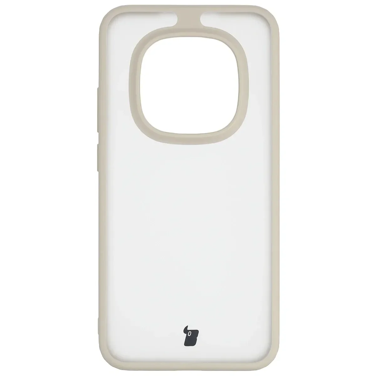 Handyhülle für Xiaomi Redmi Note 15 Pro 5G, Bizon Case Angelo, Semitransparent mit beigem Rahmen - Image 2