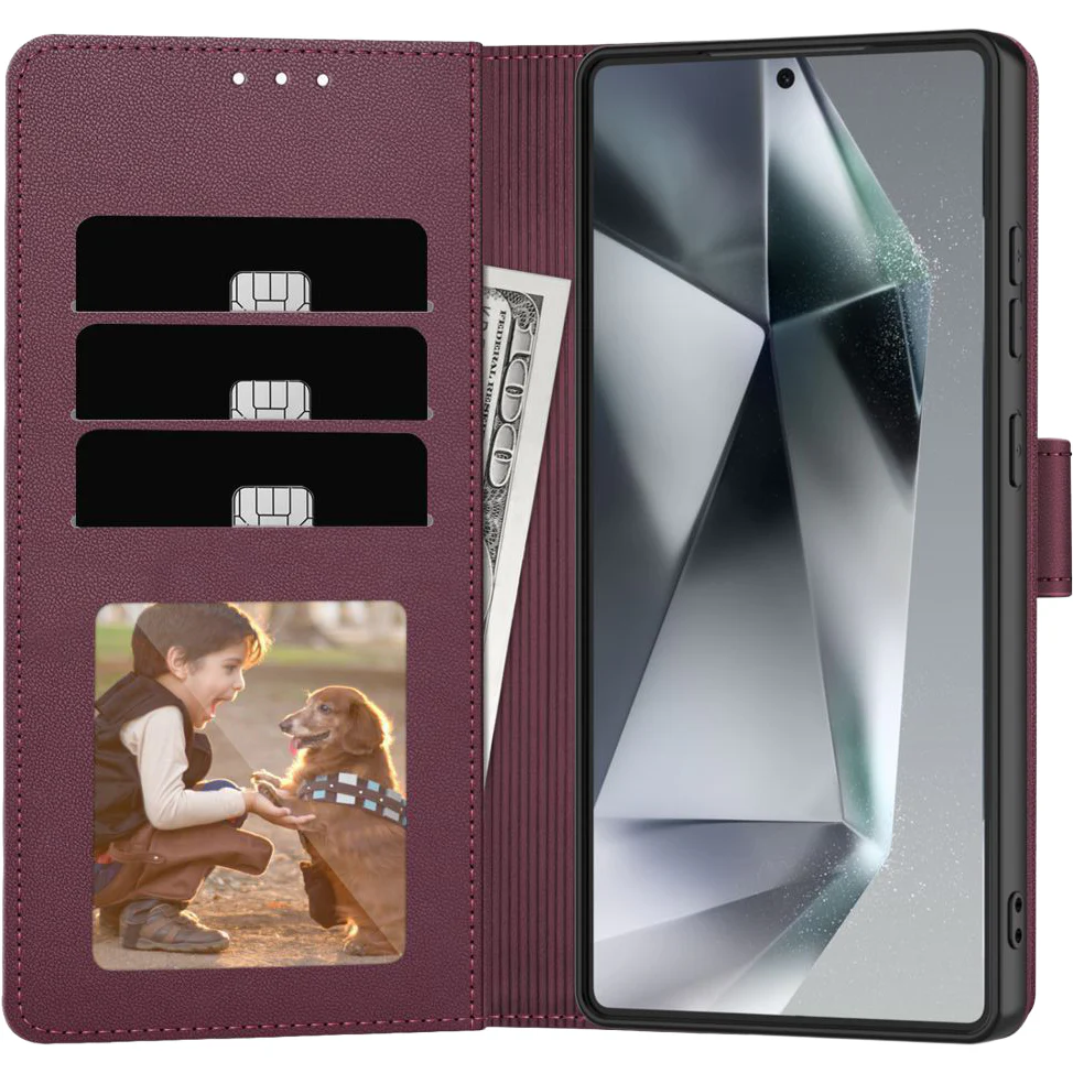 Handyhülle für Xiaomi Redmi Note 15 Pro 5G, Tech-Protect Wallet, Kastanienbraun - Image 3