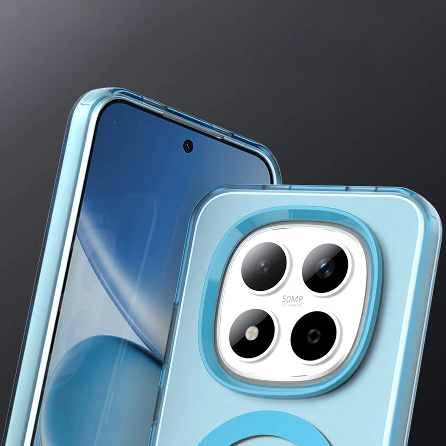Handyhülle für Xiaomi Redmi Note 15 Pro 5G, Techsuit CandyCase MagSafe, Blau - Image 2