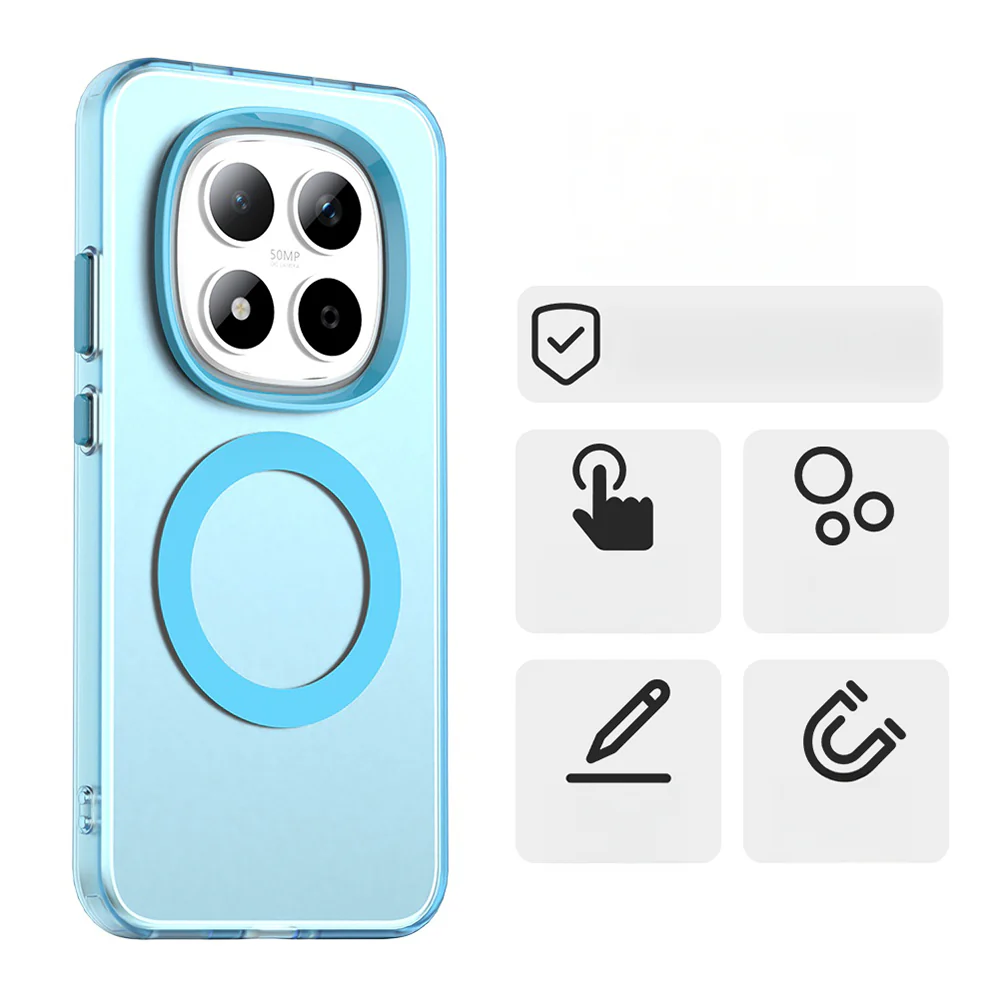 Handyhülle für Xiaomi Redmi Note 15 Pro 5G, Techsuit CandyCase MagSafe, Blau - Image 6