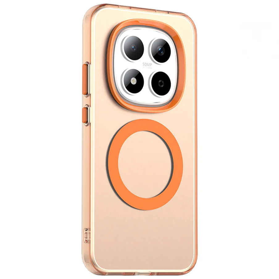Handyhülle für Xiaomi Redmi Note 15 Pro 5G, Techsuit CandyCase MagSafe, Orange - Image 3