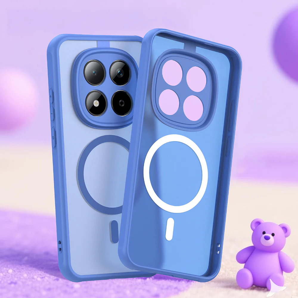 Handyhülle für Xiaomi Redmi Note 15 Pro 5G, Techsuit HaloFrost II MagSafe, Hellblau - Image 4