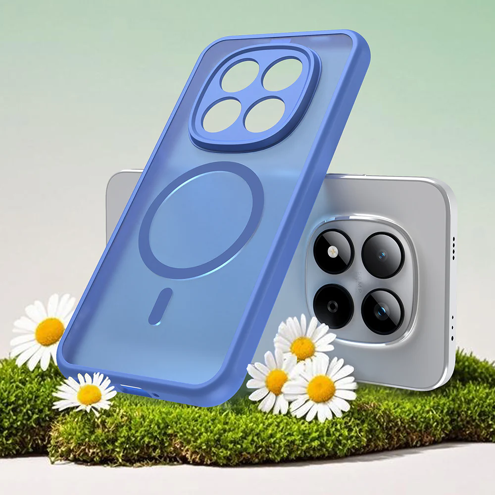 Handyhülle für Xiaomi Redmi Note 15 Pro 5G, Techsuit HaloFrost II MagSafe, Hellblau - Image 7
