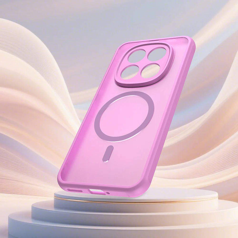 Handyhülle für Xiaomi Redmi Note 15 Pro 5G, Techsuit HaloFrost II MagSafe, Rosa - Image 6