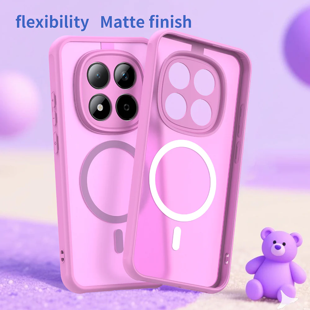 Handyhülle für Xiaomi Redmi Note 15 Pro 5G, Techsuit HaloFrost II MagSafe, Rosa - Image 7