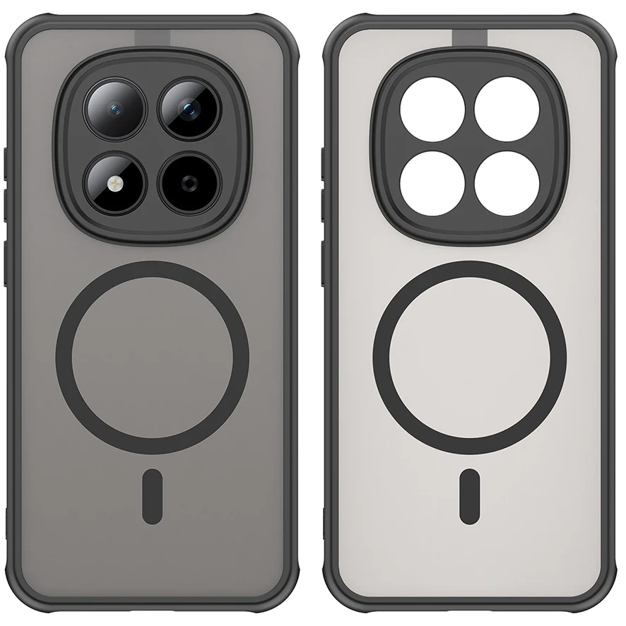 Handyhülle für Xiaomi Redmi Note 15 Pro 5G, Techsuit HaloFrost II MagSafe, Schwarz - Image 2