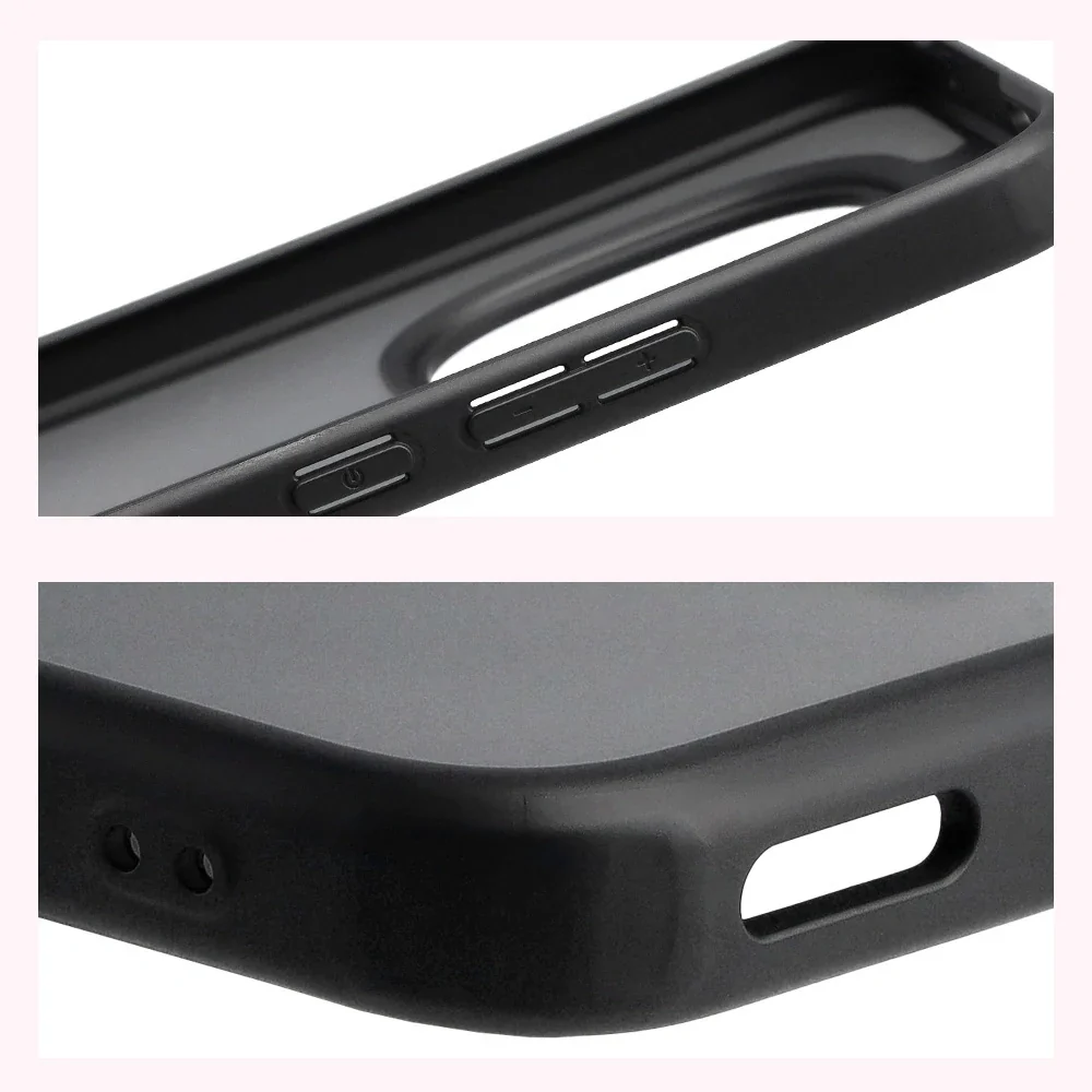 Handyhülle für Xiaomi Redmi Note 15 Pro Plus 5G / POCO M8 Pro 5G, Bizon Case Angelo, Getönte mit schwarzem Rahmen - Image 4