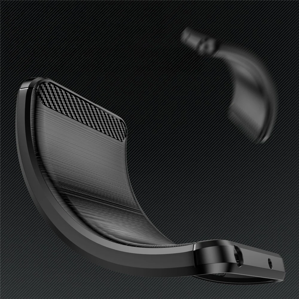 Handyhülle für Xiaomi Redmi Note 15 Pro Plus 5G / POCO M8 5G, Techsuit Carbon Silicone, Schwarz - Image 3