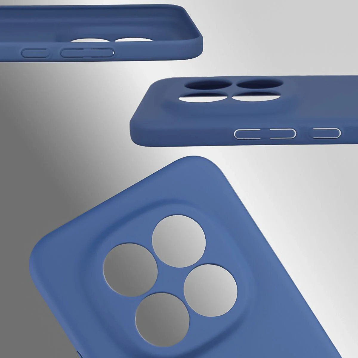 Handyhülle für Xiaomi Redmi Note 15 Pro Plus 5G / POCO M8 Pro 5G, Bizon Case Lupka, Blau - Image 4