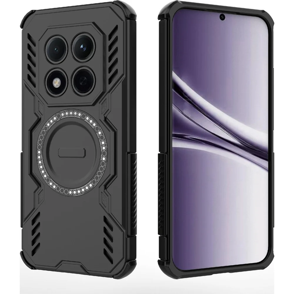 Handyhülle für Xiaomi Redmi Note 15 Pro Plus 5G / POCO M8 Pro 5G, Techsuit ArmorMag Case, Schwarz - Image 5