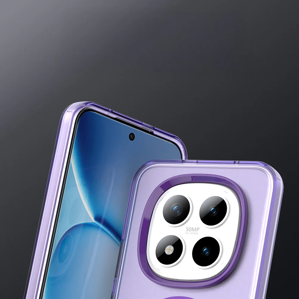 Handyhülle für Xiaomi Redmi Note 15 Pro Plus 5G / POCO M8 Pro 5G, Techsuit CandyCase MagSafe, Violett - Image 3