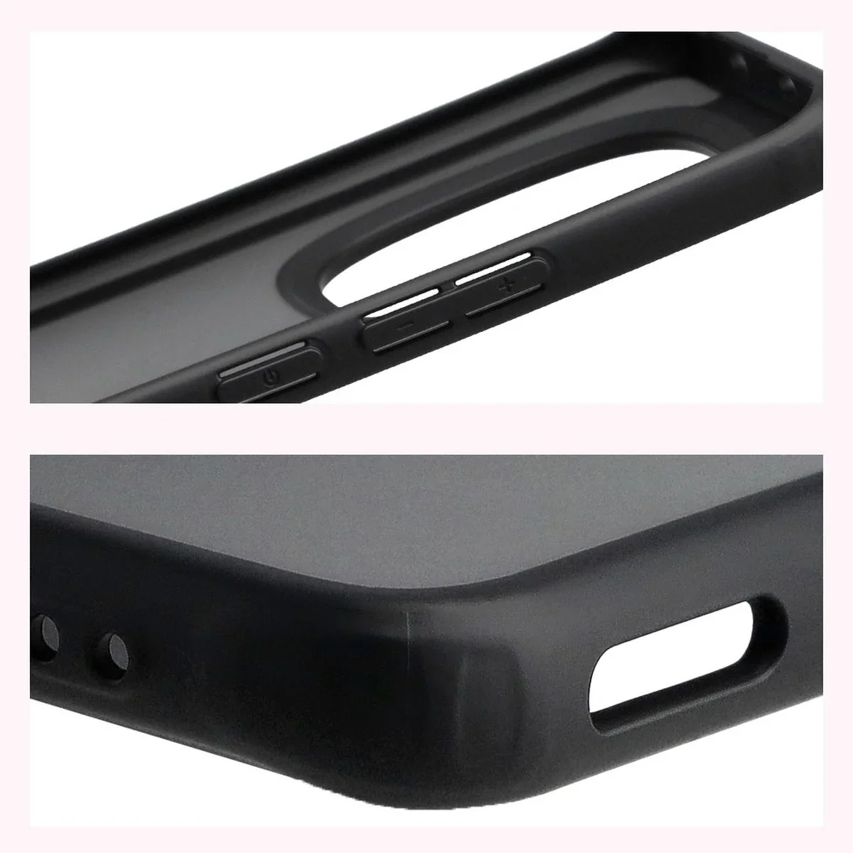 Handyhülle für Xiaomi Redmi Note 15 4G / 5G / POCO M8 5G, Bizon Case Angelo, Getönte mit schwarzem Rahmen - Image 4