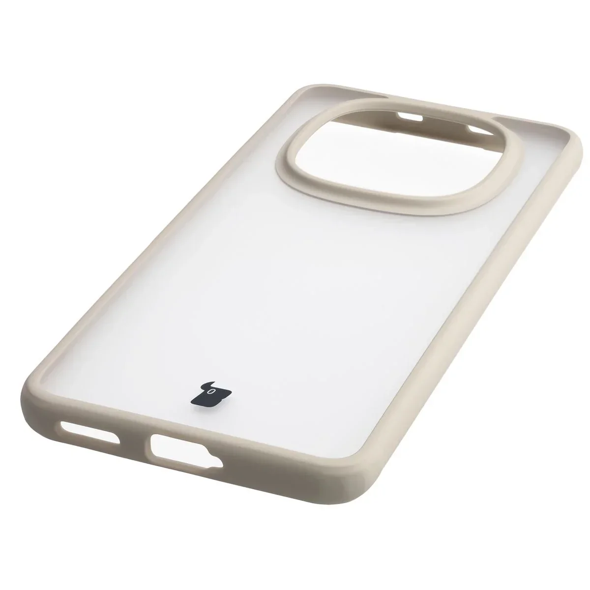 Handyhülle für Xiaomi Redmi Note 15 / POCO M8 5G, Bizon Case Angelo, Semitransparent mit beigem Rahmen - Image 5