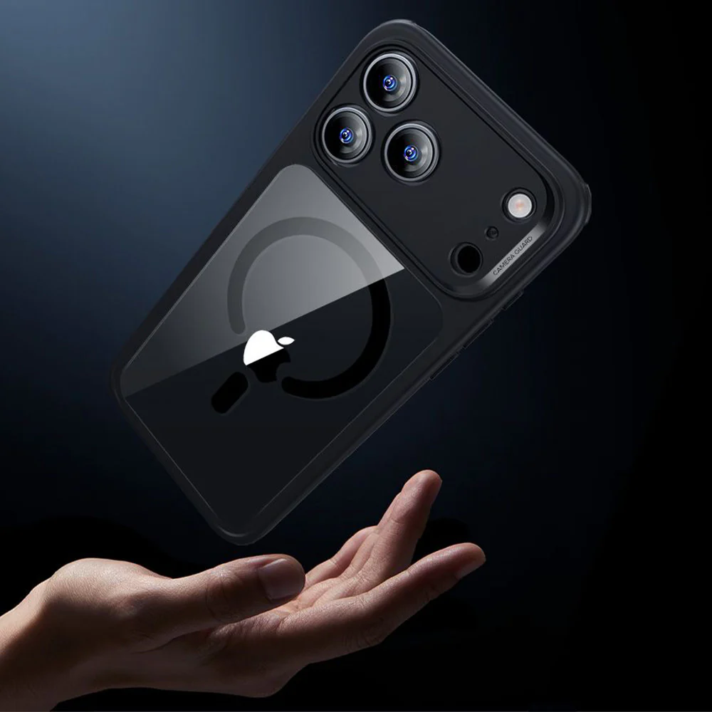Set Handyhülle, Glas für iPhone 17 Pro, ESR Classic Hybrid mit MagSafe & Tempered Glass, Schwarz und Transparent - Image 9