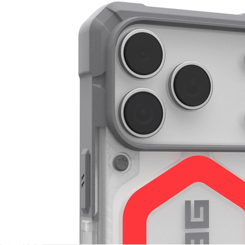 Handyhülle mit Armband für iPhone 17 Pro, Urban Armor Gear Pathfinder Clear Mag Bundle, Durchscheinend-Rosa - Image 4