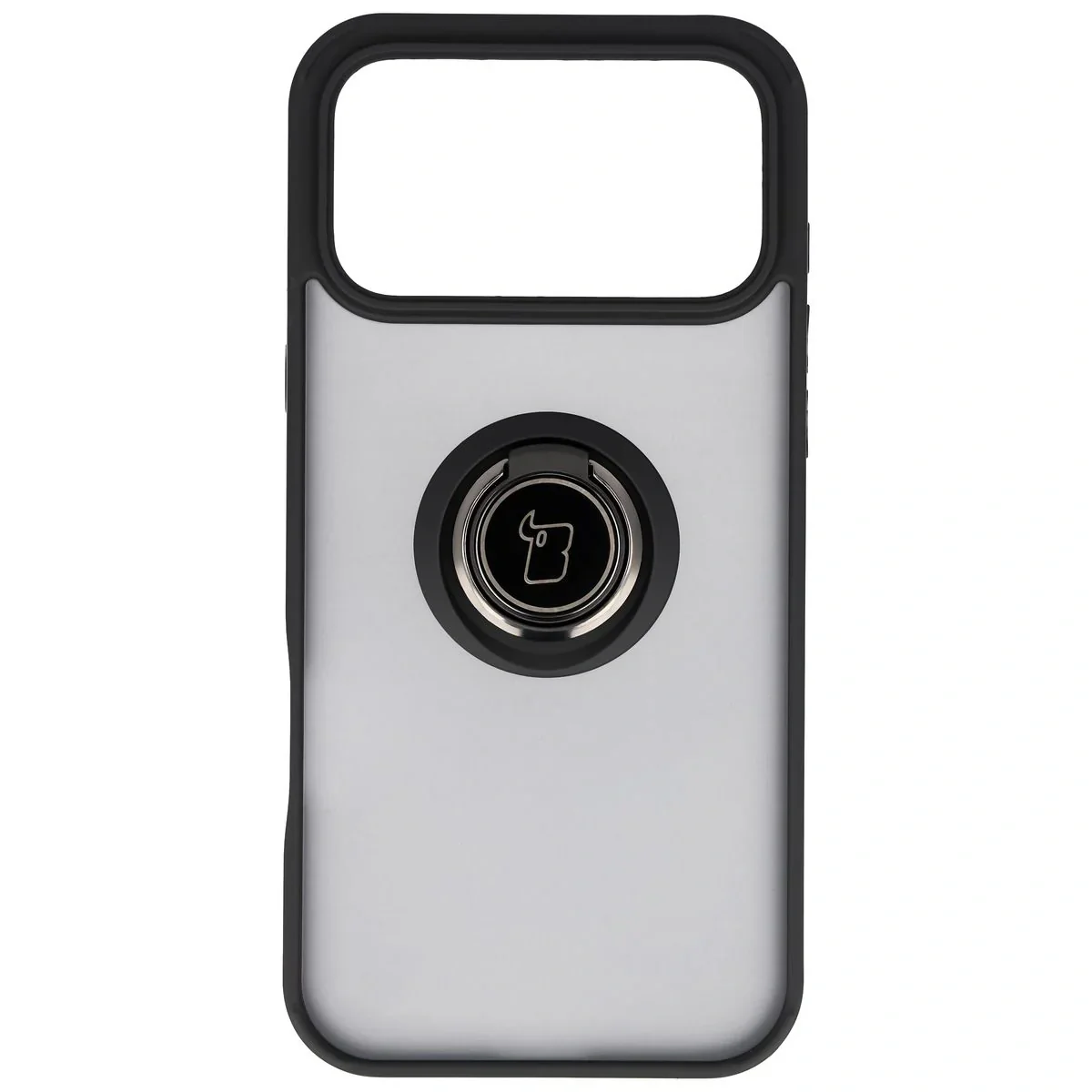 Handyhülle mit Fingergriff für iPhone 17 Pro Max, Bizon Case Hybrid Ring, getönt mit schwarzem Rahmen - Image 2